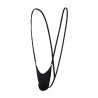 MenSexyWear String avec lanières ajustables STRANY Noir